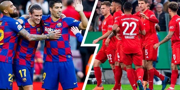 موعد مباراة برشلونة وبايرن في ربع نهائي دورى ابطال اوروبا