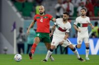 منتخب المغرب يسجل الهدف الأول في مرمى البرتغال